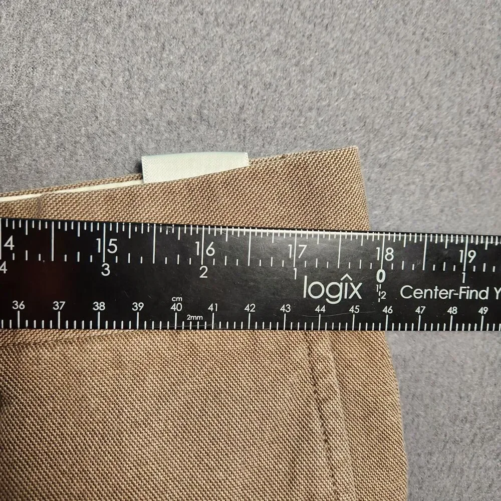 Banana Republic Chino Pants Men 36X30(28) Brown Gavin Straight Leg